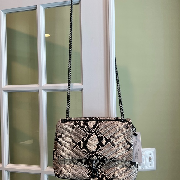 Rebecca Minkoff Edie Flap Shoulder Bag - Picture 4 of 11